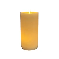 4" x 8" LED Wax Pillar Flickering Candle by Ashland