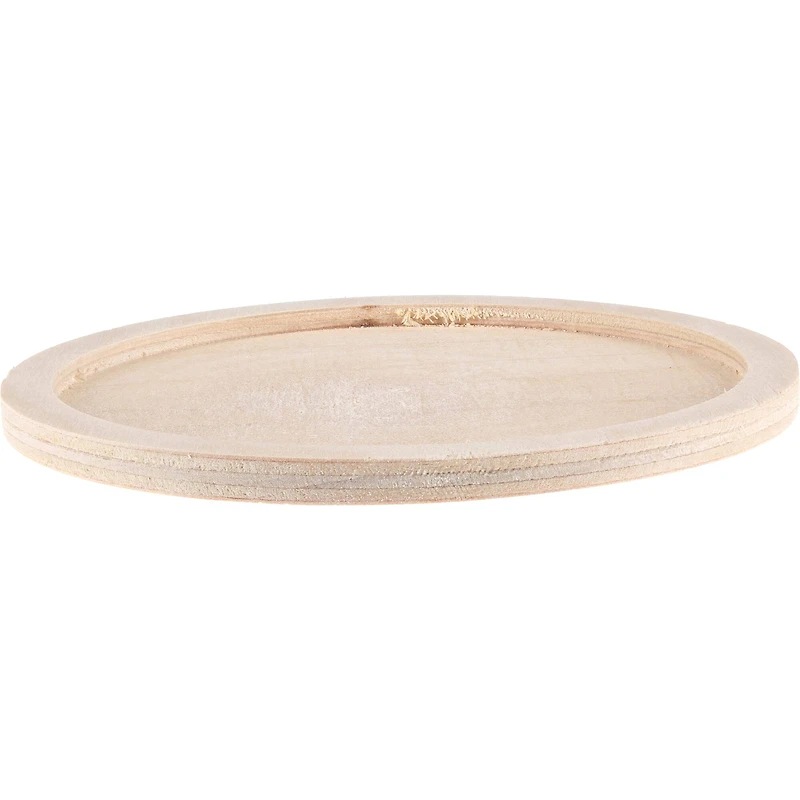 Leisure Arts® 4" Circle Welled Wood Coaster Set