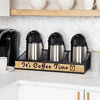 Mind Reader 24" Coffee Bar Serving Station Organizer