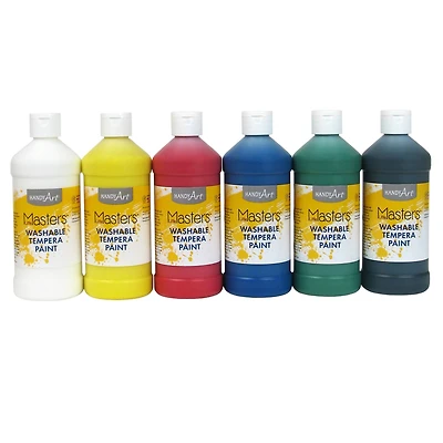 Handy Art® 16oz. Little Masters Washable Tempera Paint, 6ct.