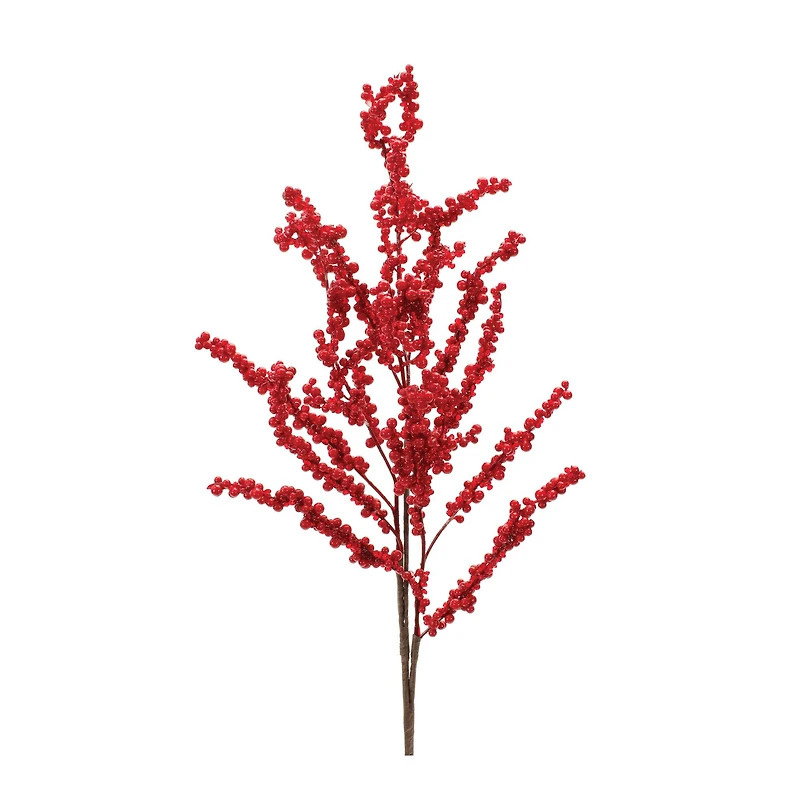 28" Clustered Berry Twig Spray, 6ct.