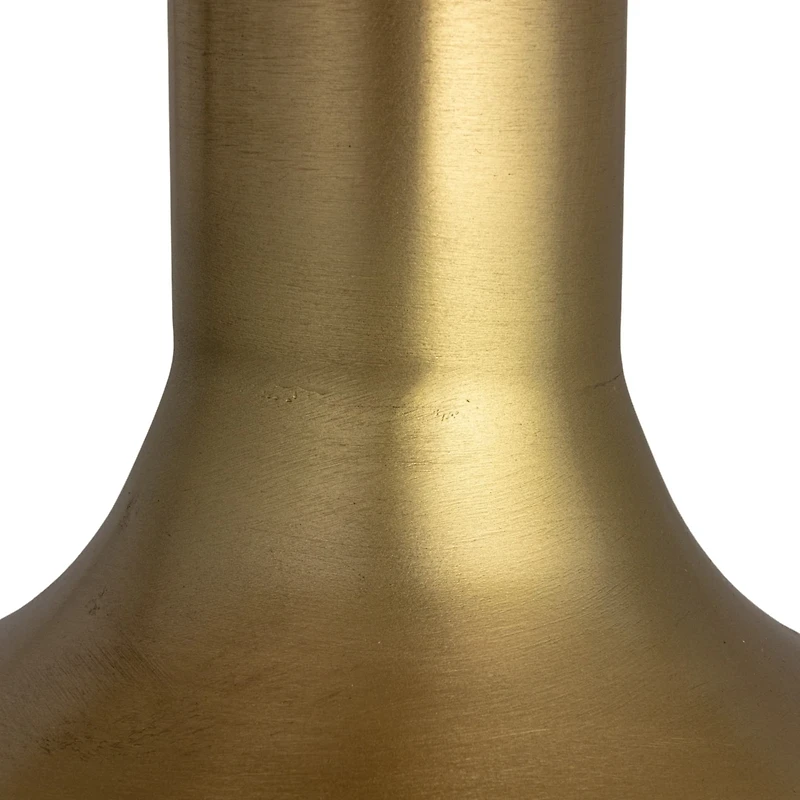 Hello Honey® Gold Elegant Metal Round Side Table