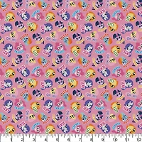 Camelot Fabrics My Little Pony Toss Cotton Precut Fabric Bundle