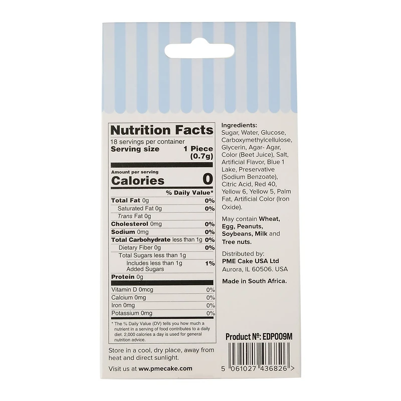 PME Cake Sweet Street® Under the Sea Icing Decorations