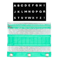 Back to Class Glitter Pencil Pouch by Creatology™