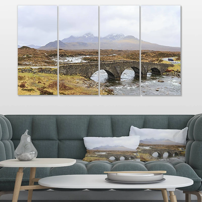 Designart - Sligachan Old Bridge Panorama