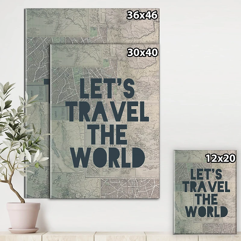 Designart - Lets Travel The World