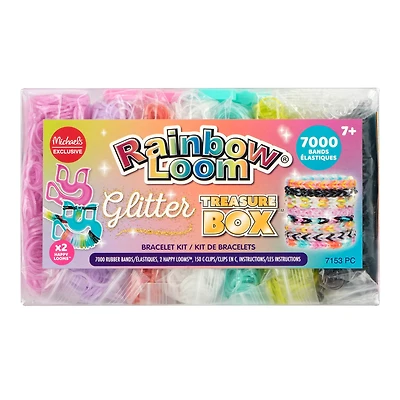Rainbow Loom® Glitter Treasure Box™ Bracelet Kit