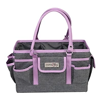 Everything Mary Purple Heather Deluxe Store & Tote Craft Organizer