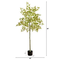 5ft. Autumn Nandina Artificial Fall Tree