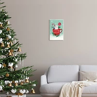 Stupell Industries Merry Christmas Warm Cocoa Wall Plaque Art