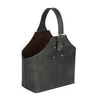 Blue Modern Wine Holder, 10" x 6" x 13"