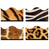 Trend Enterprises® Terrific Trimmers® Animal Prints Border Variety Pack, 312ft.
