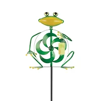 57" Frog Garden Stake