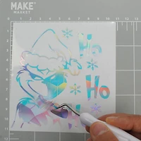 Holographic Scales Permanent Vinyl by Make Market®