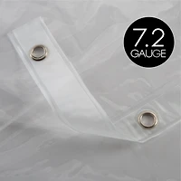 Bath Bliss PEVA Shower Curtain Liner