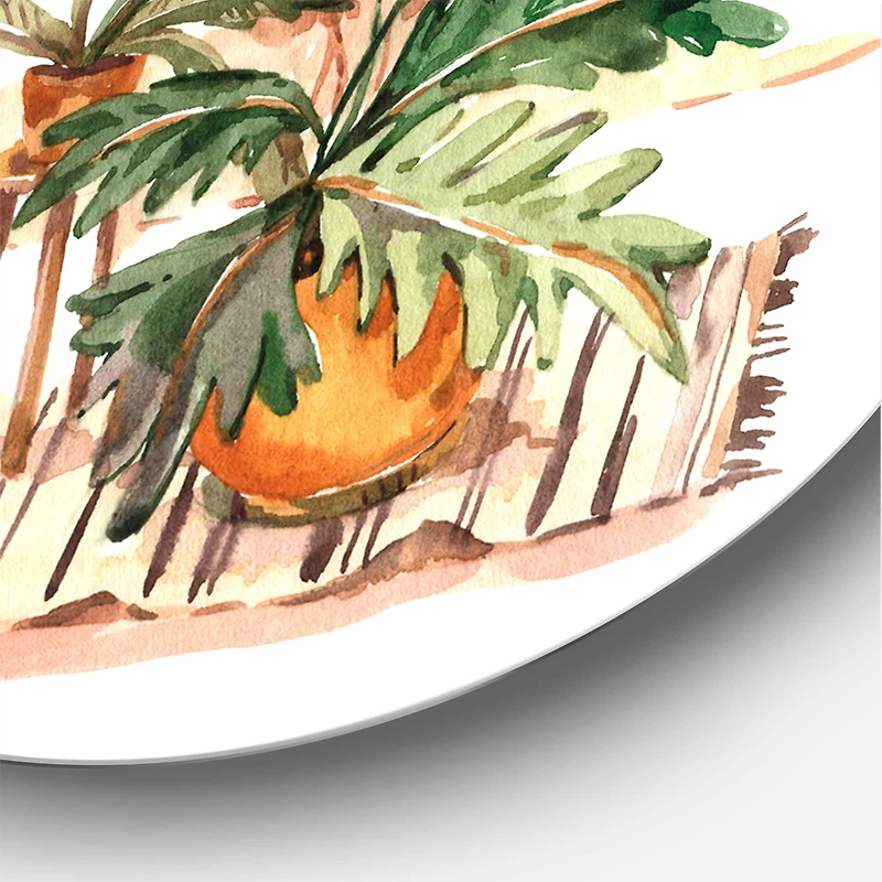 Designart - Indoor House Plants Urban Jungle III