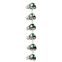 12 Pack: Green Turtle Ceramic Beads, 20mm by Bead Landing™