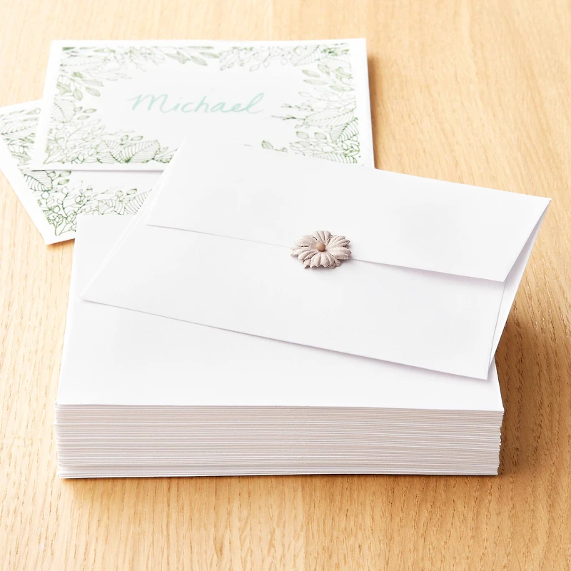 4.6" x 5.75" White Envelopes, 50ct. by Recollections®