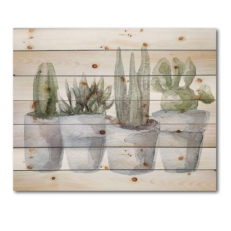 Designart - Cactus and Succulent House Plants V