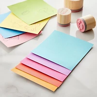 Bright Textured Adhesive Back Cardstock Paper Pad by Recollections™, 3" x 3"