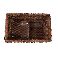 Hello Honey® Woven Bac Bac Leaf Stair Basket