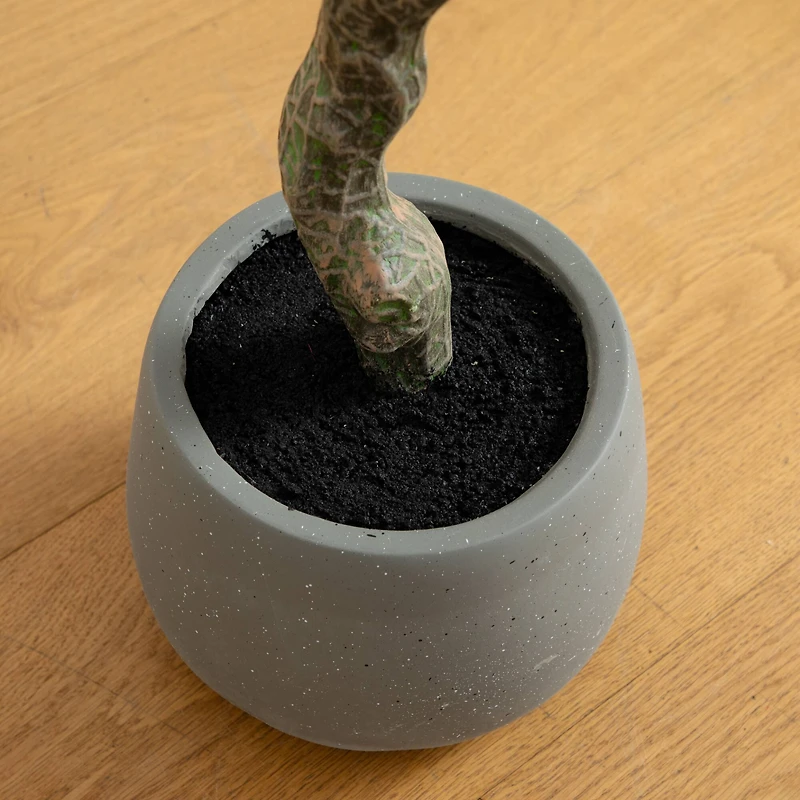 6ft. Artificial Autumn Dogwood Fall Tree in Decorative Planter