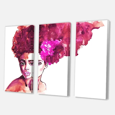 Designart - Portrait of African American Woman VI