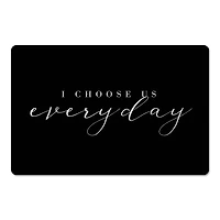 I Choose Us 18" x 27" Floor Mat