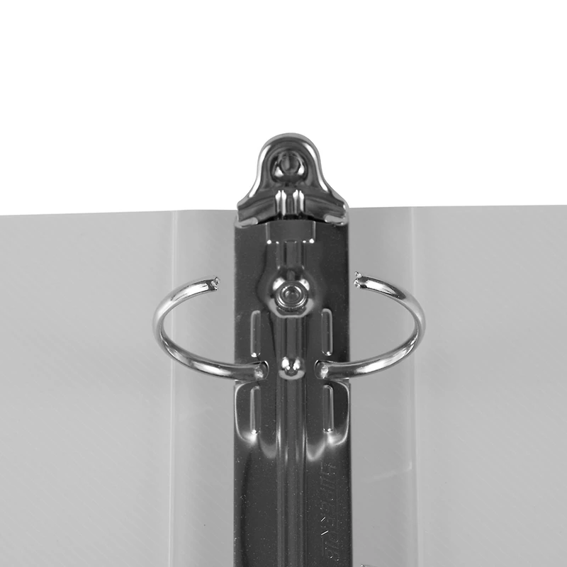 JAM Paper 1.5" Glass Twill Plastic Mini 3-Ring Binder