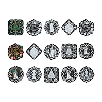 Brea Reese™ Holiday Motifs Scratch Art Stickers