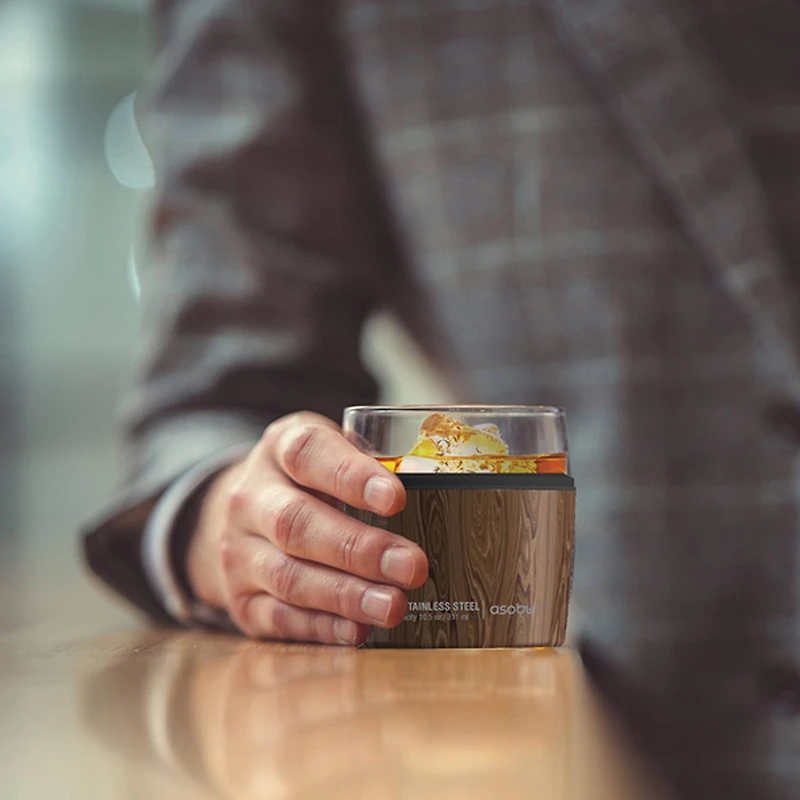 Asobu® Brown Whiskey Kuzie