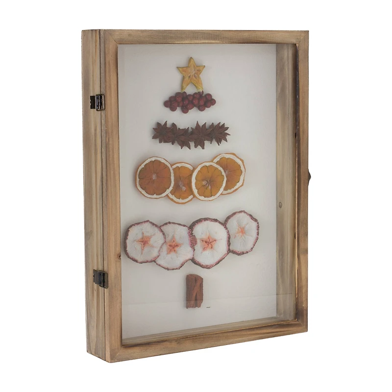 16" Dried Fruit Tree Shadow Box