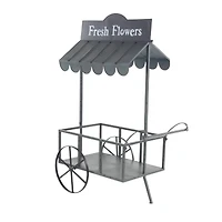 Black Metal Farmhouse Plantstand, 32" x 44"