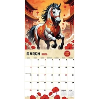 2026 Year of the Horse Wall Calendar