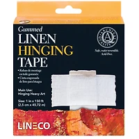 Lineco® Gummed Linen Hinging Tape