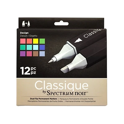Spectrum Noir™ Classique Design Dual Tip Marker Set