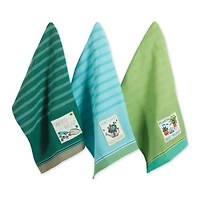 Assorted Weed It Embellished Dishtowel (Set of 3)