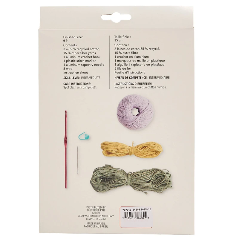 Spring Lavender Bouquet Crochet Kit by Loops & Threads®