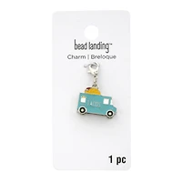 Metal Blue Taco Truck Charm by Bead Landing™