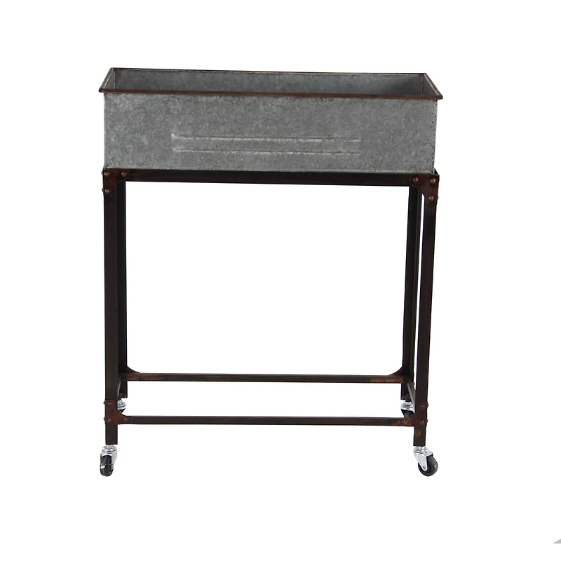 Aluminum Farmhouse Planter Set 24" & 29"