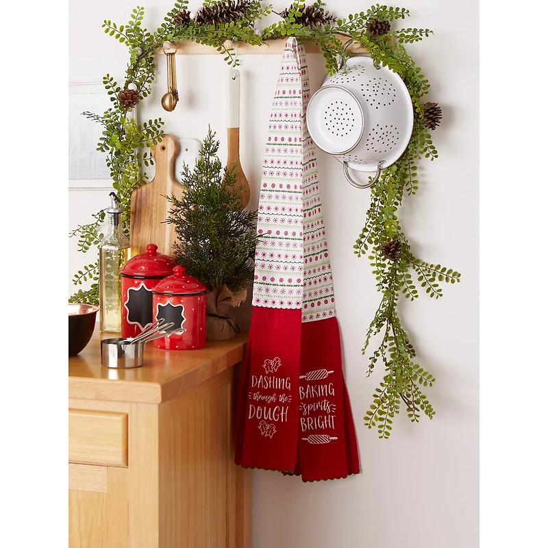DII® Holiday Kitchen Towel Scarf