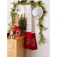 DII® Holiday Kitchen Towel Scarf