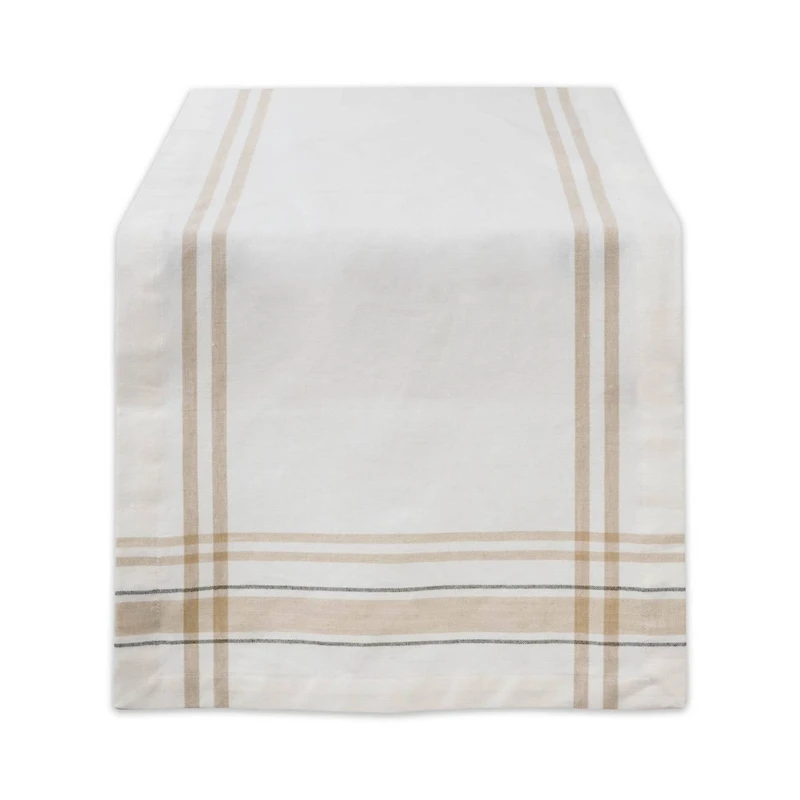 DII® 72" French Stripe Table Runner