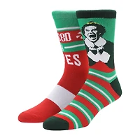 Elf™ Raised by Elves 2-Pair Adult Crew Socks