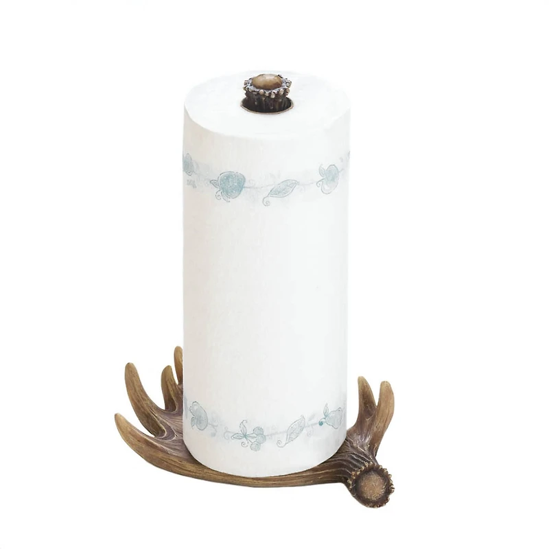 13" Moose Antler Paper Towel Holder