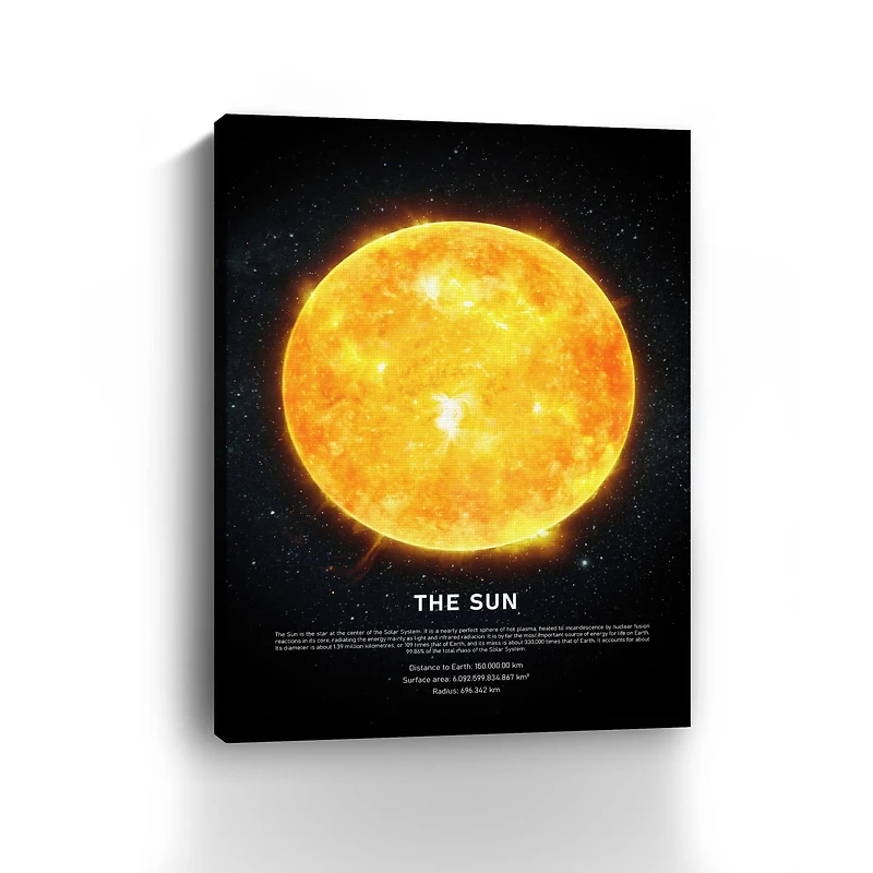 The Sun Canvas Giclee