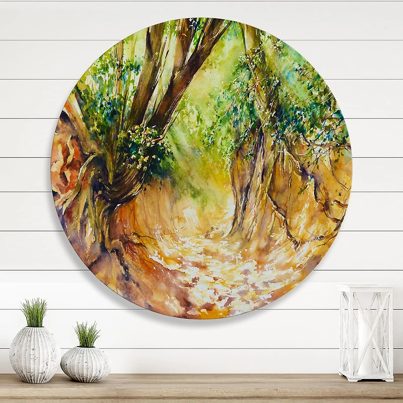 Designart - Little Forest Road