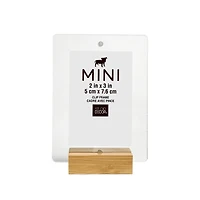 Mini Natural Bamboo & Acrylic Frame by Studio Décor®