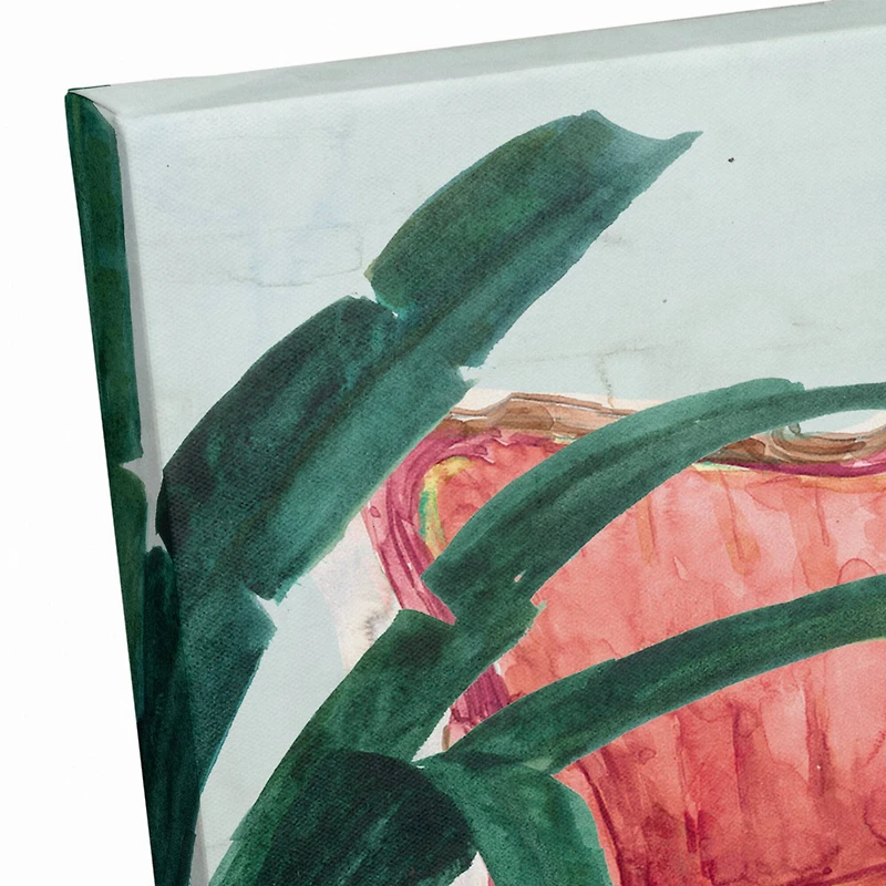 Girl on Chaise Canvas Wall Art